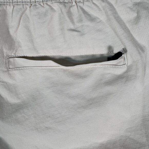 NWT Bylt Pants Mens XL 34x35 Ivory Ripstop Elastic Waist Drawstring Tapered - Picture 13 of 14